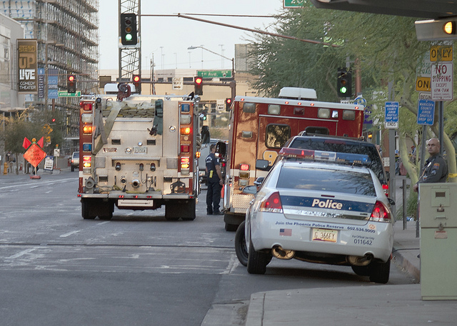 Phoenix police and fire